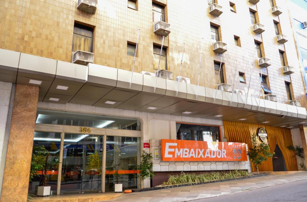 Embaixador Hotel E Centro De Eventos By Fast10 Hoteis Porto Alegre Exterior foto